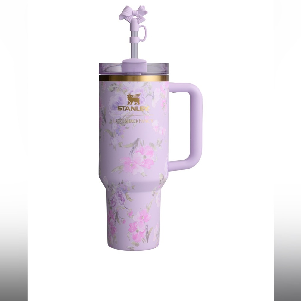 The Stanley x LoveShackFancy Quencher | 40 OZ - Happy Thoughts